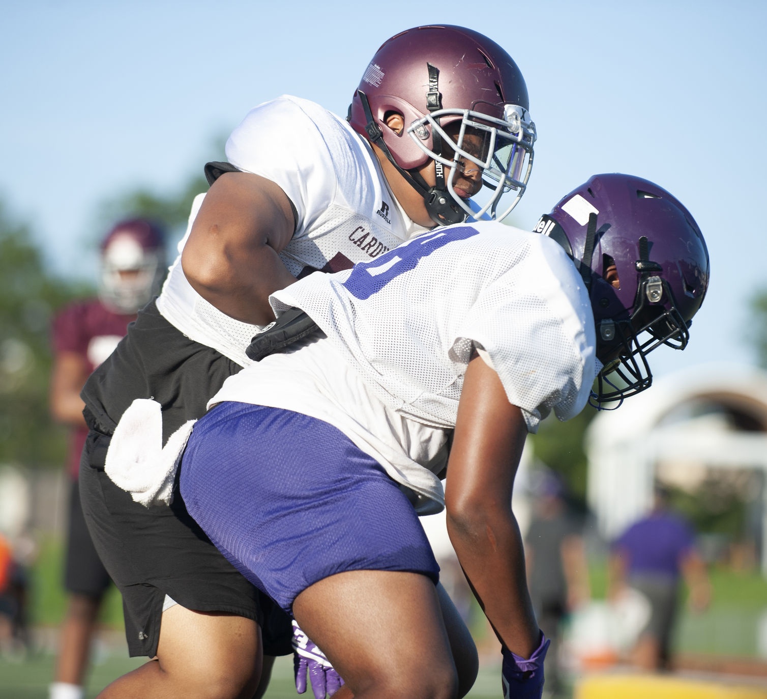 Cardinal Ritter and Parkway North football practice